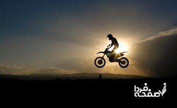 سانحه تلخ در پیست موتورکراس برای دختر موتورسوار