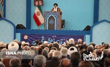 امام جمعه کرج: چرا در بیانیه های خودشان نمی‌گویند ما آمدیم مراکز شما را بمباران کردیم!