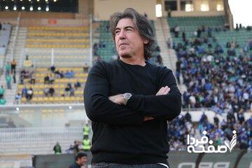 ساپینتو: امیدوارم بازیکنانم از بازی امروز درس عبرت گرفته باشند