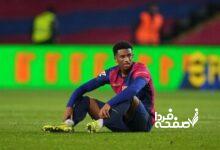 مصدومیت عجیب ستاره بارسلونا