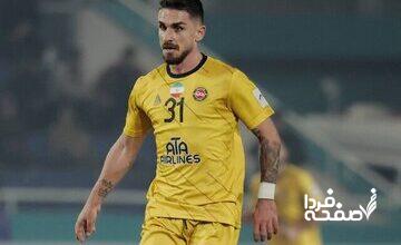 ستاره تراکتور بهترین بازیکن زمین شد