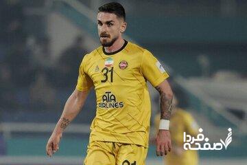 ستاره تراکتور بهترین بازیکن زمین شد