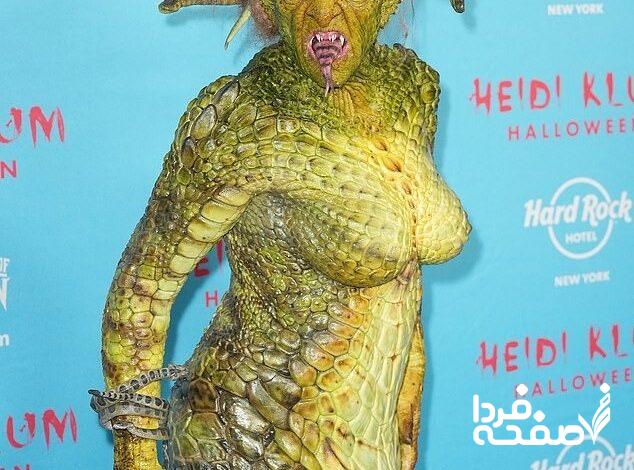 هایدی کلوم در جشن هالووین